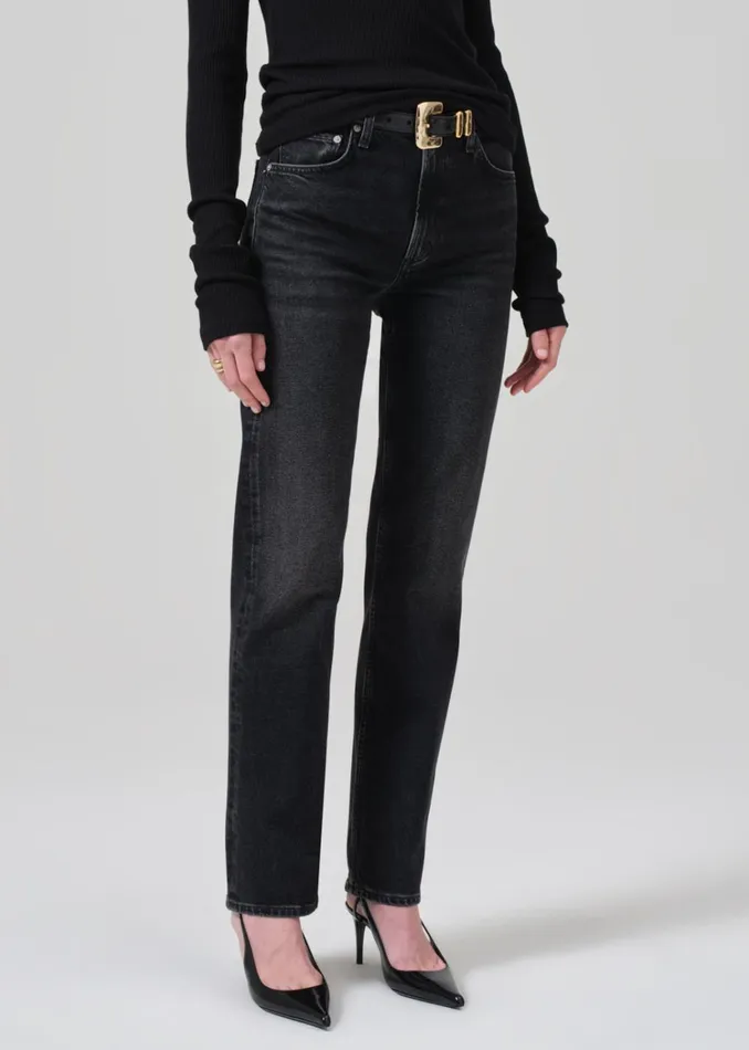 Citizens Of Humanity Zurie Straight In Stormy Women Jeans