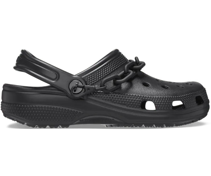 Classic Chain Clog Black Men Crocs Clogs