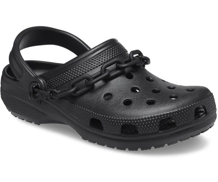 Classic Chain Clog Black Men Crocs Clogs