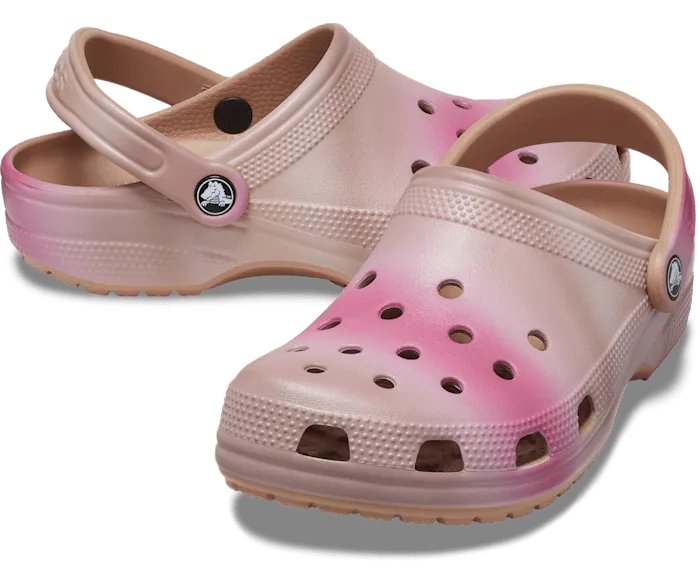 Classic Color Dip Clog Cork Multi Women Crocs Clogs