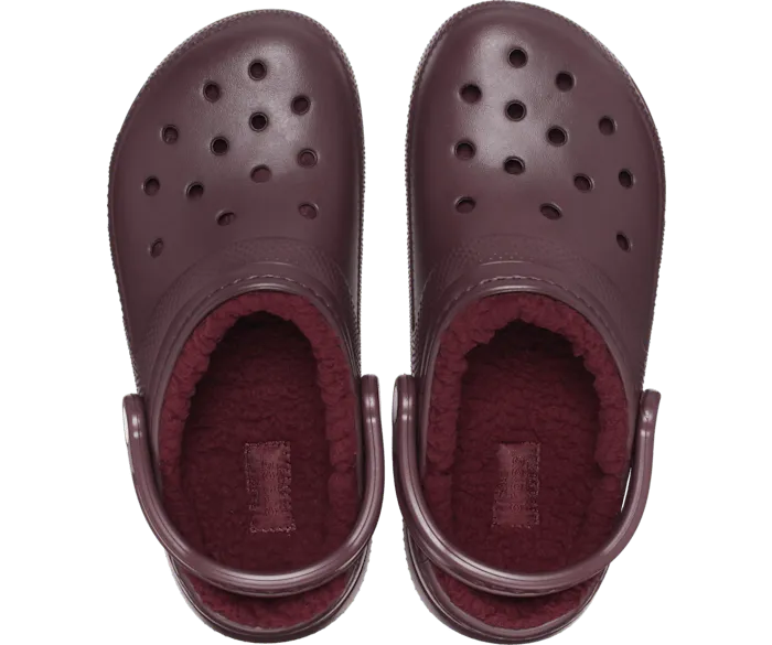 Classic Lined Clog Dark Cherry Men Crocs Clogs