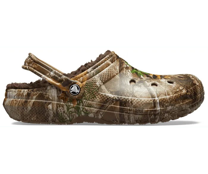 Classic Lined Realtree Edge Clog Chocolate Chocolate Men Crocs Clogs