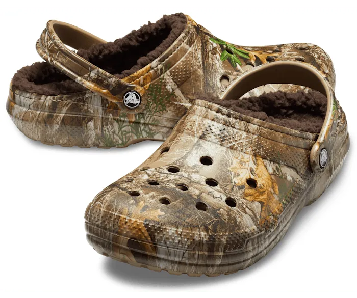 Classic Lined Realtree Edge Clog Chocolate Chocolate Men Crocs Clogs