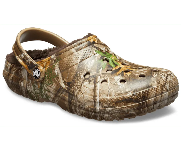 Classic Lined Realtree Edge Clog Chocolate Chocolate Men Crocs Clogs