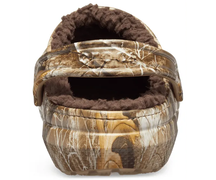 Classic Lined Realtree Edge Clog Chocolate Chocolate Men Crocs Clogs