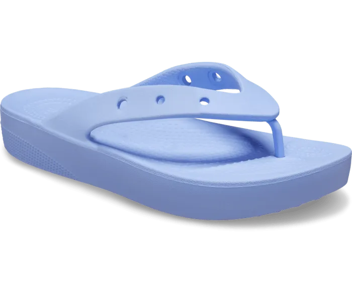 Classic Platform Flip Moon Jelly Women Crocs Slides