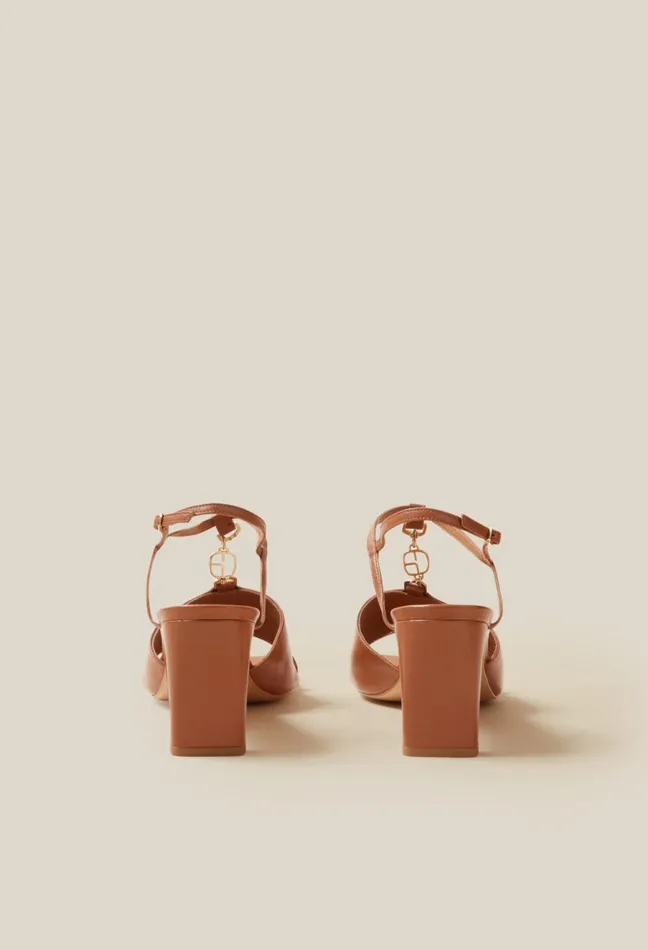 Claudie Pierlot Cp Jewel Heel Sandals Camel Women Sandals Pumps And Mules Claudie Pierlot Cp Jewel Heel Sandals Camel Women Sandals Pumps And Mules