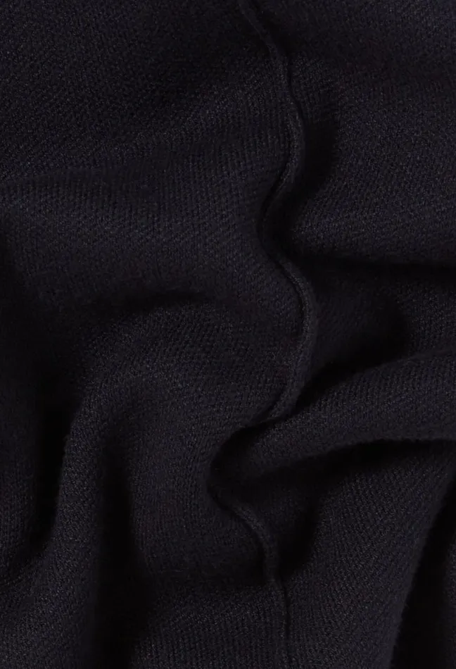 Claudie Pierlot Navy Blue Knitted Trousers Women Jeans And Trousers