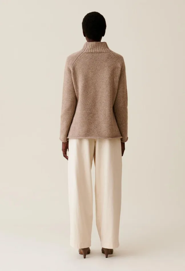 Claudie Pierlot Oversized RollNeck Jumper Multicolored Women Knitwear And Cardigans