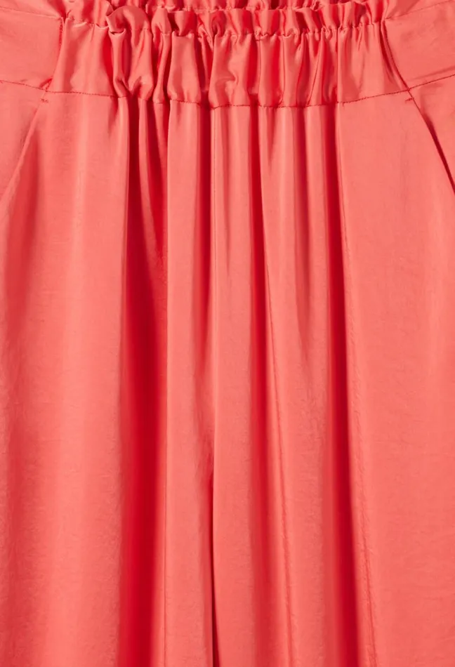 Claudie Pierlot Satin Mandarin Trousers Mandarin Women Jeans And Trousers