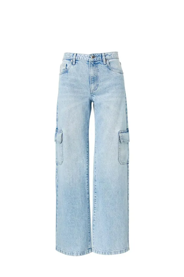 Clothing Supr Jeans Cargo Denim Jean Island Blue