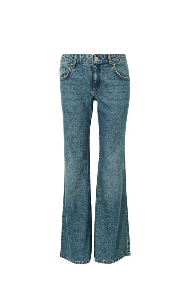 Clothing Supr Jeans Low Rise Bootleg Jean Garage Blue