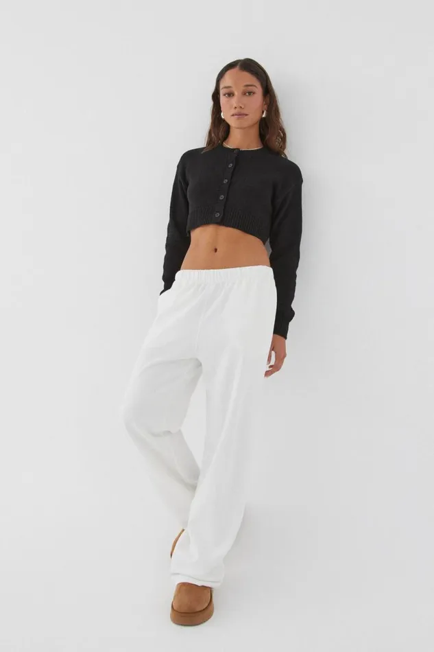 Clothing Supr Knitwear Daisy Knit Cardi Black