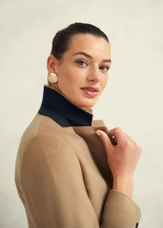 Coats and Jackets Women HOBBS Cavendish Wool Coat Hobbs Camel