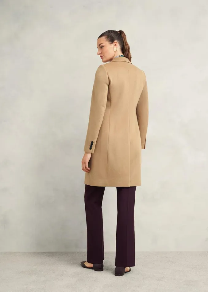 Coats and Jackets Women HOBBS Cavendish Wool Coat Hobbs Camel