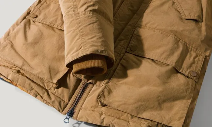 Coats and Parkas Men Belstaff Dispatch Parka Glaze Yellow Coats and Parkas Men Belstaff Dispatch Parka Glaze Yellow