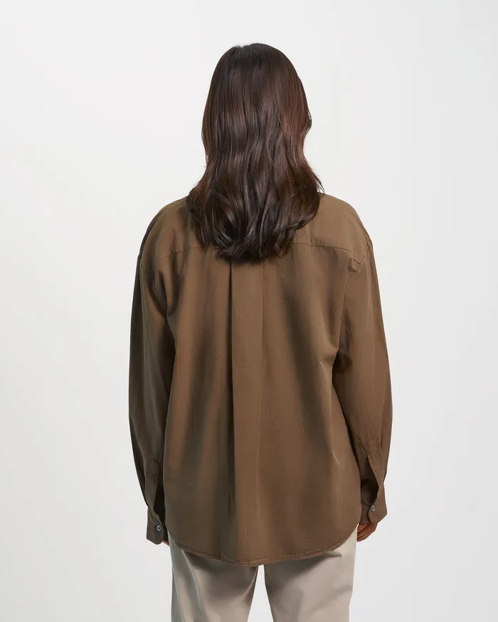Colorfulstandard Organic Oversized Shirt 8211 Faded Pink Women Shirts