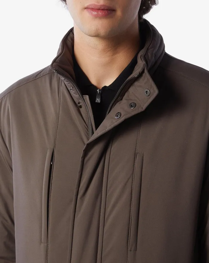 Corneliani Outerwear And Coats Beige Technical Fabric Field Jacket 8211 Men