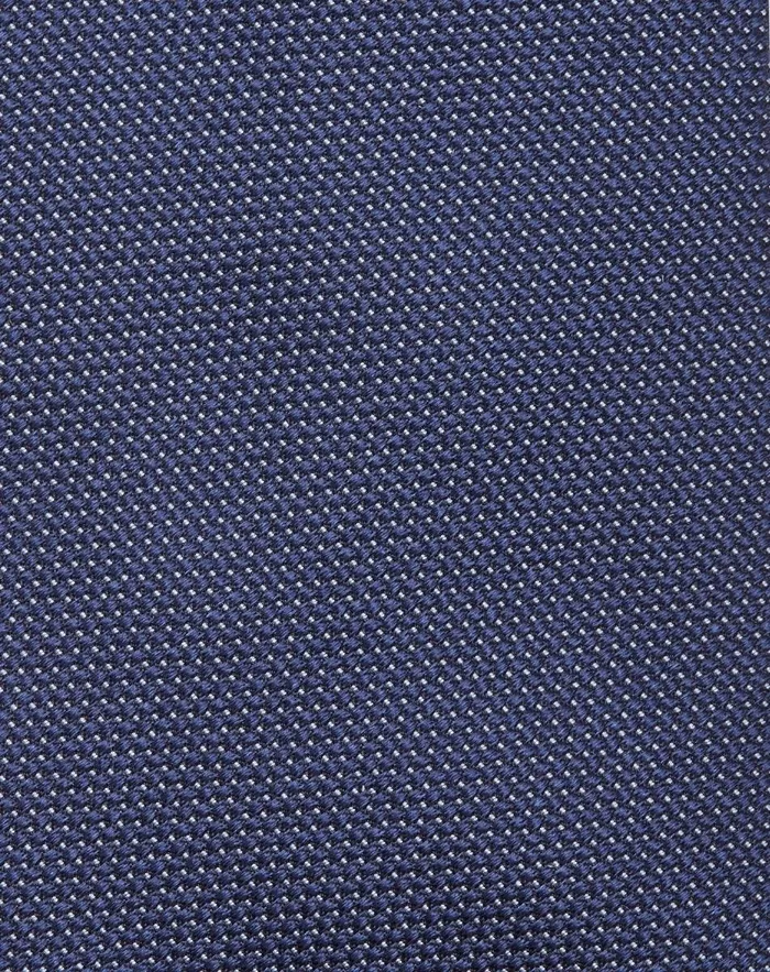 Corneliani Ties And Pochette Blue Silk Tie With Jacquard Micro Pattern 8211 Men