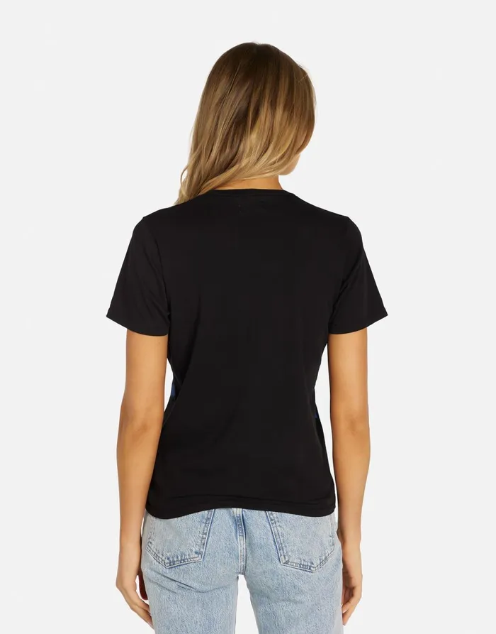 Croft Mini Butterflies Black Women039s Lauren Moshi Short Sleeve
