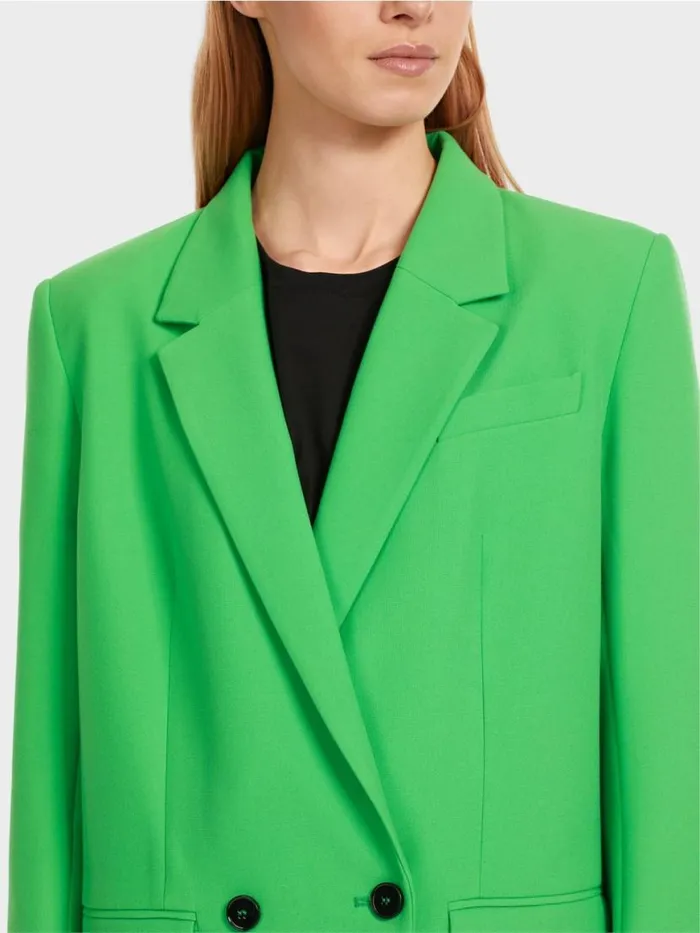 Damen Marc Cain Blazer Klassischer Blazer Dark Apple Green