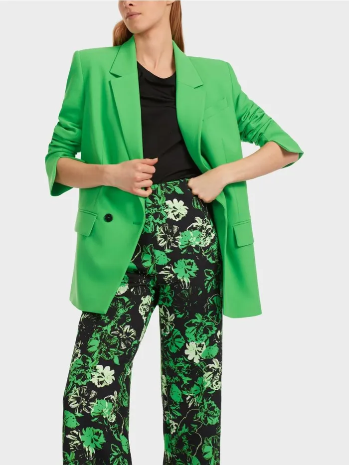 Damen Marc Cain Blazer Klassischer Blazer Dark Apple Green