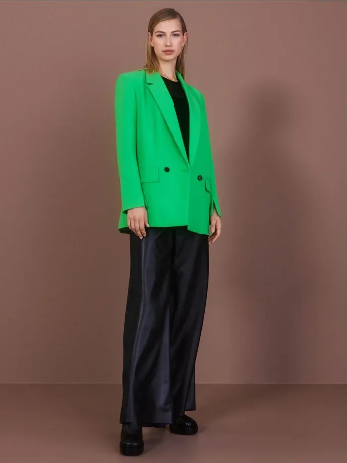 Damen Marc Cain Blazer Klassischer Blazer Dark Apple Green