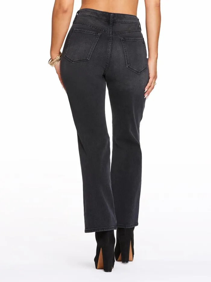 Denim Clothing Jessica Simpson Flirt High Rise Straight Crop In Night Train