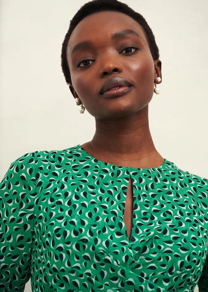 Dresses and Jumpsuits Women HOBBS Bridget Dress Green Multi