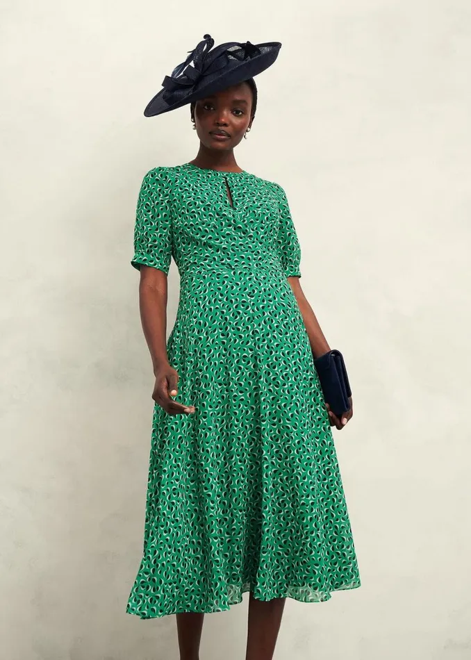 Dresses and Jumpsuits Women HOBBS Bridget Dress Green Multi