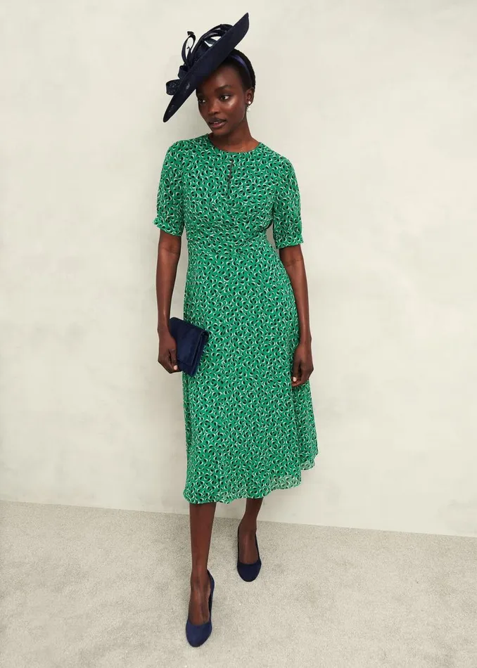 Dresses and Jumpsuits Women HOBBS Bridget Dress Green Multi