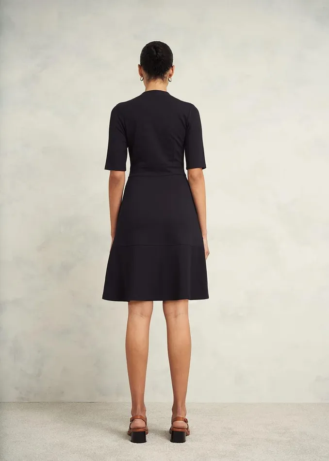 Dresses and Jumpsuits Women HOBBS Emilia Ponte Dress Navy