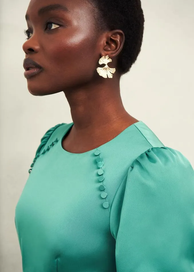 Dresses and Jumpsuits Women HOBBS Marea Dress Deep Aqua Green