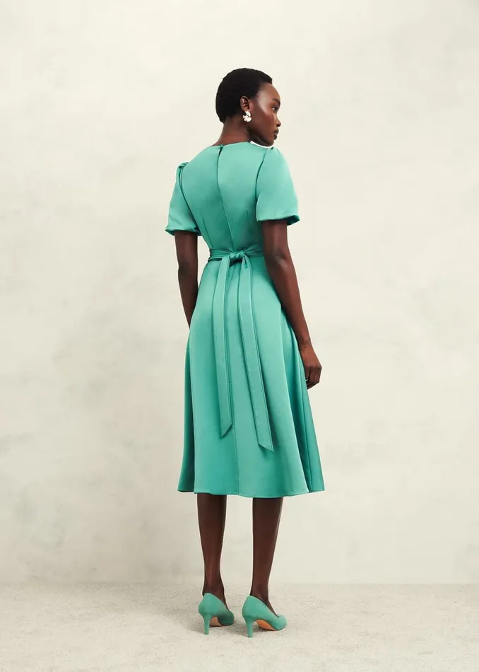 Dresses and Jumpsuits Women HOBBS Marea Dress Deep Aqua Green