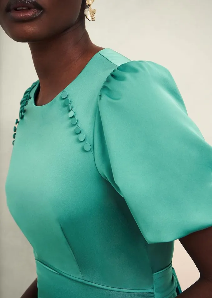 Dresses and Jumpsuits Women HOBBS Marea Dress Deep Aqua Green