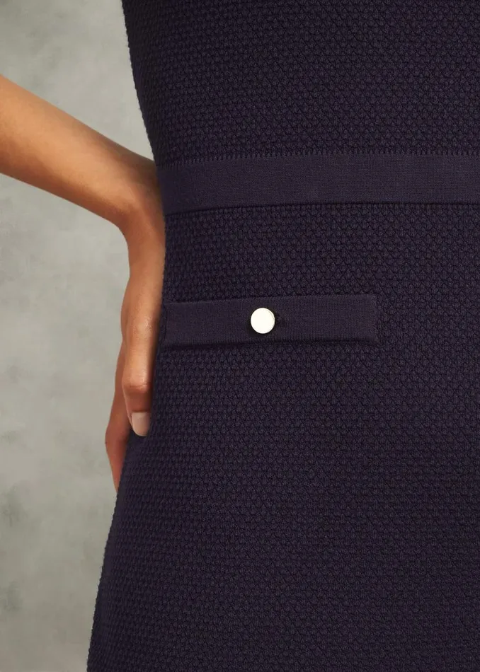 Dresses and Jumpsuits Women HOBBS Niamh Knitted Dress Hobbs Navy