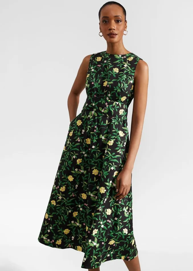 Dresses and Jumpsuits Women HOBBS Tanya Dress Black Multi