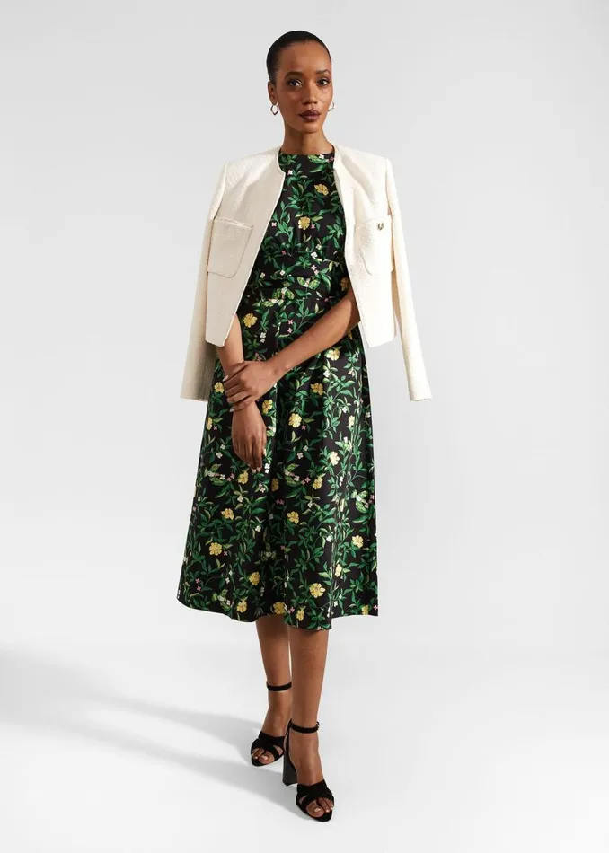 Dresses and Jumpsuits Women HOBBS Tanya Dress Black Multi