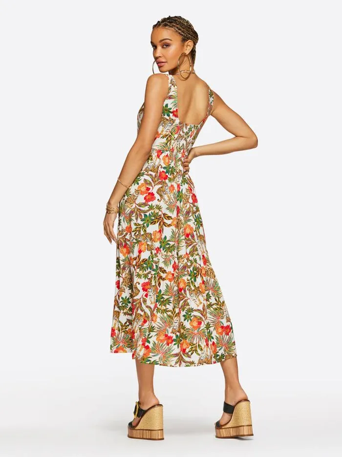 Dresses Clothing Jessica Simpson Cheryl Maxi Dress In Jungle Parade
