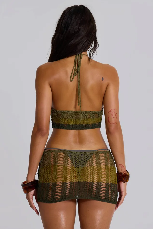 Dresses Jaded London Women Shop Amir Crochet Halter Mini Dress
