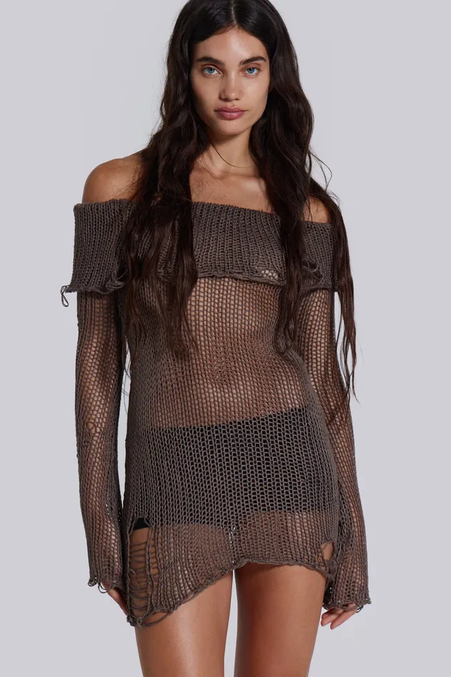 Dresses Shop Kaia Knit Dress 8211 Jaded London Women