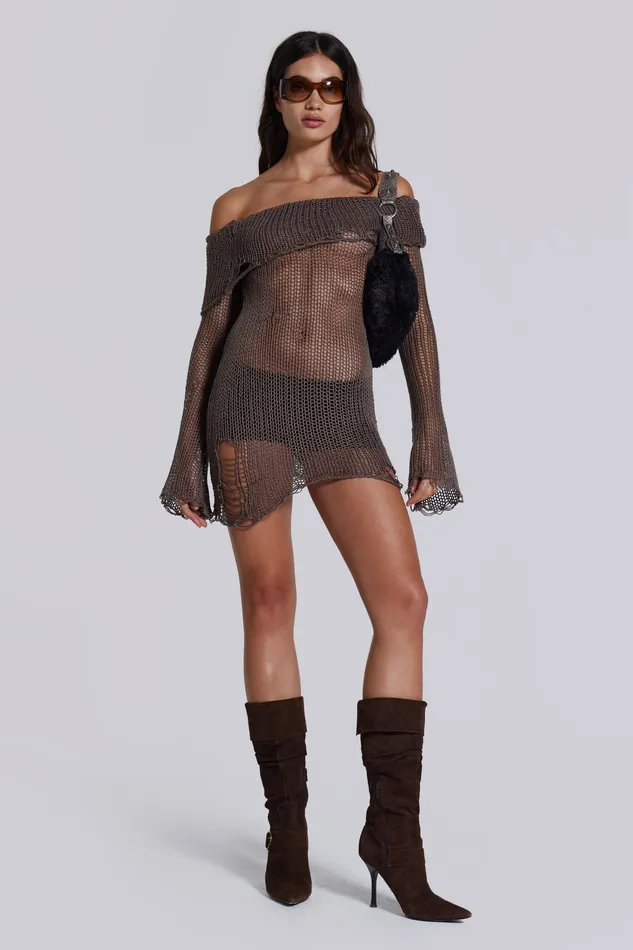 Dresses Shop Kaia Knit Dress 8211 Jaded London Women