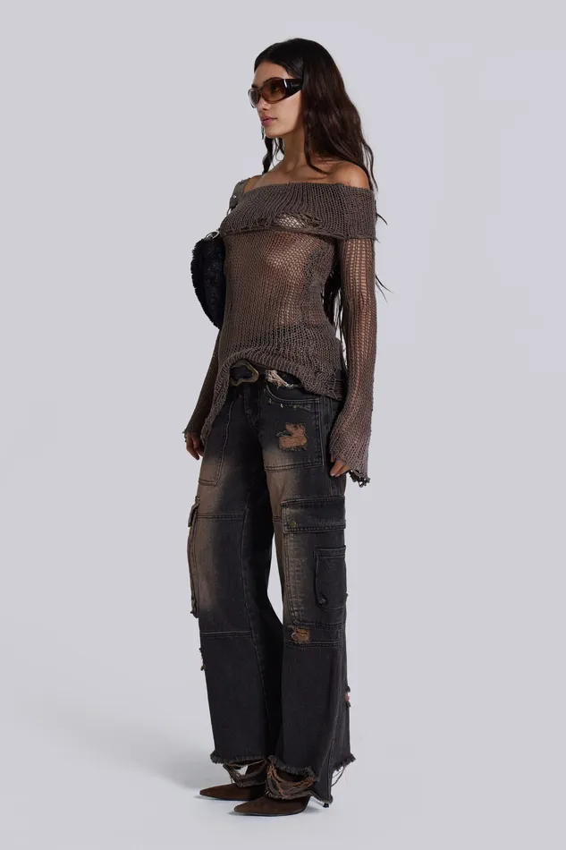 Dresses Shop Kaia Knit Dress 8211 Jaded London Women