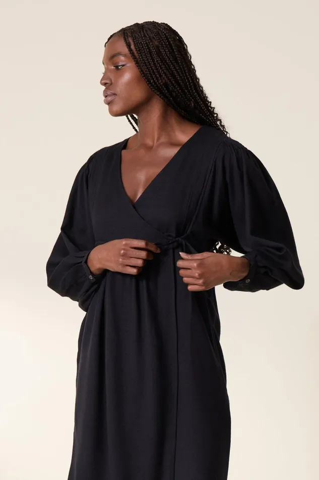 Dresses Women Leon and Harper Rainie Pln Dress Carbone