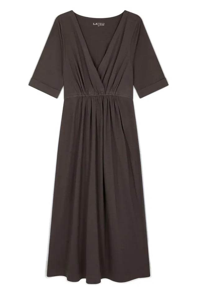 Dresses Women Leon and Harper Rala Plain Dress Carbone