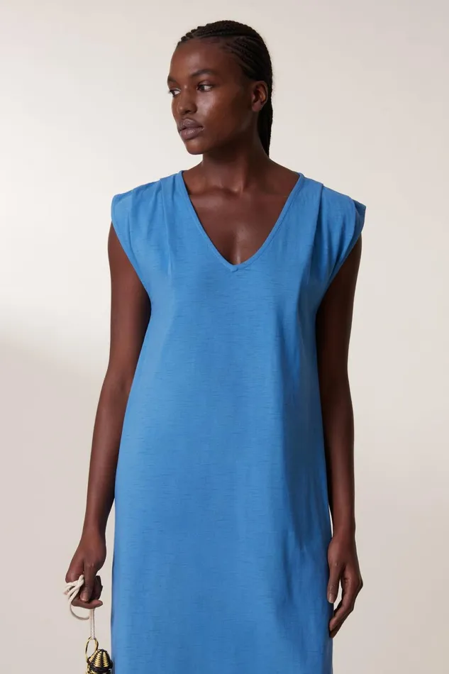 Dresses Women Leon and Harper Requin1 Plain Dress Sea