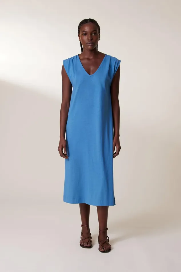 Dresses Women Leon and Harper Requin1 Plain Dress Sea