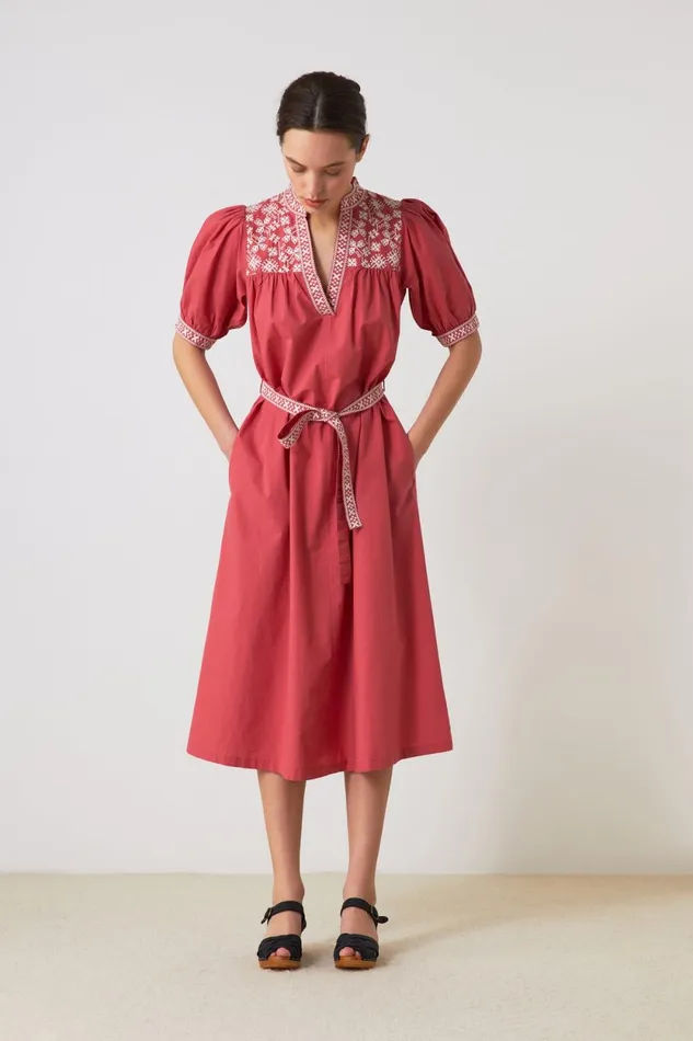 Dresses Women Leon and Harper Risque Broda Dress Punch