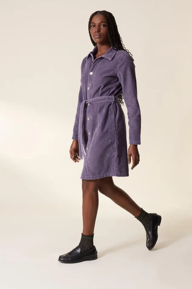 Dresses Women Leon and Harper Robe Regna Pl3 Purple
