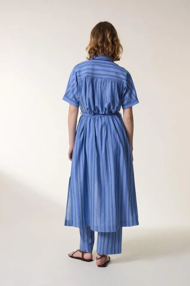 Dresses Women Leon and Harper Robe Roka Strght Blue